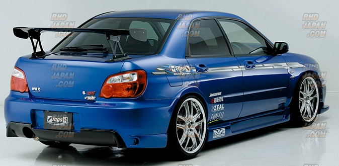 ings Z-Power Wing Wet Carbon 1600mm STD Mount - GDB GC8 - RHDJapan